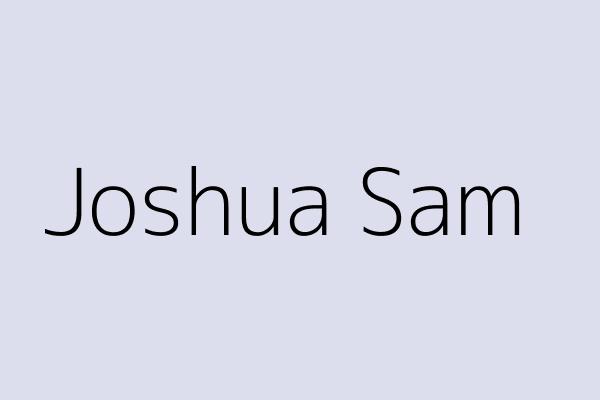 Joshua Sam